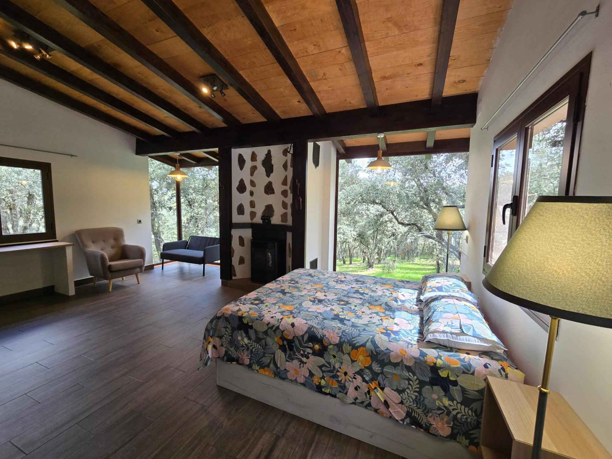 Nuevo Ecolodge Cabaneros Retuerta de Bullaque Esterno foto